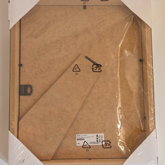 IKEA RIBBA 8x10 Frame w/ Mat, Black – New, Sealed - Picture 2 of 4